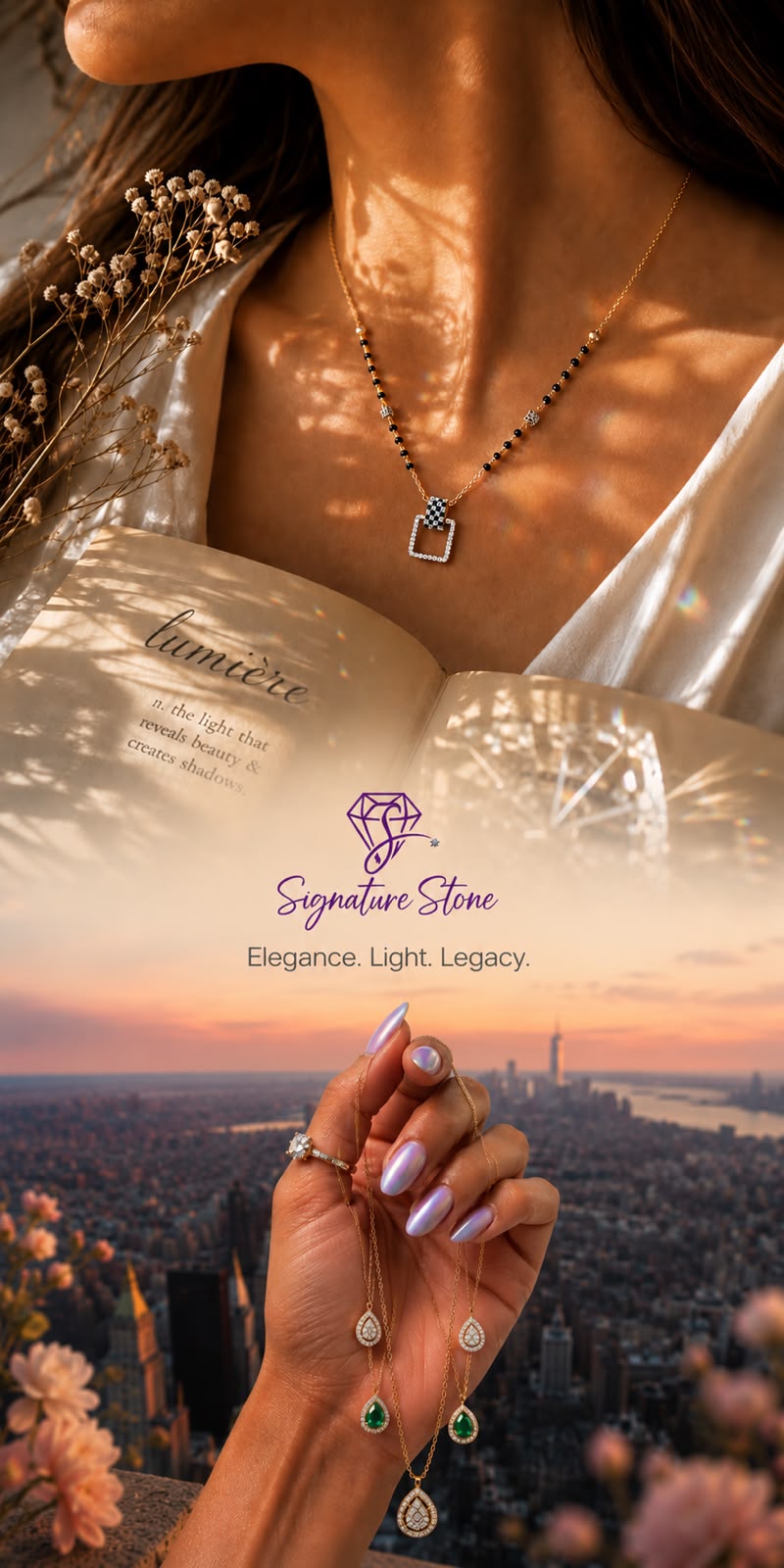 Signature Stone - Elegance. Light. Legacy.