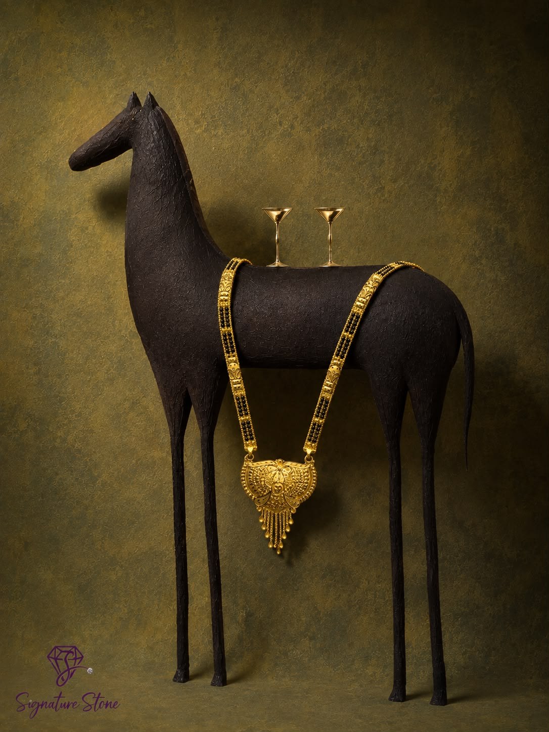 Maharani Collection heavy mangalsutra design 1 - SignatureStone