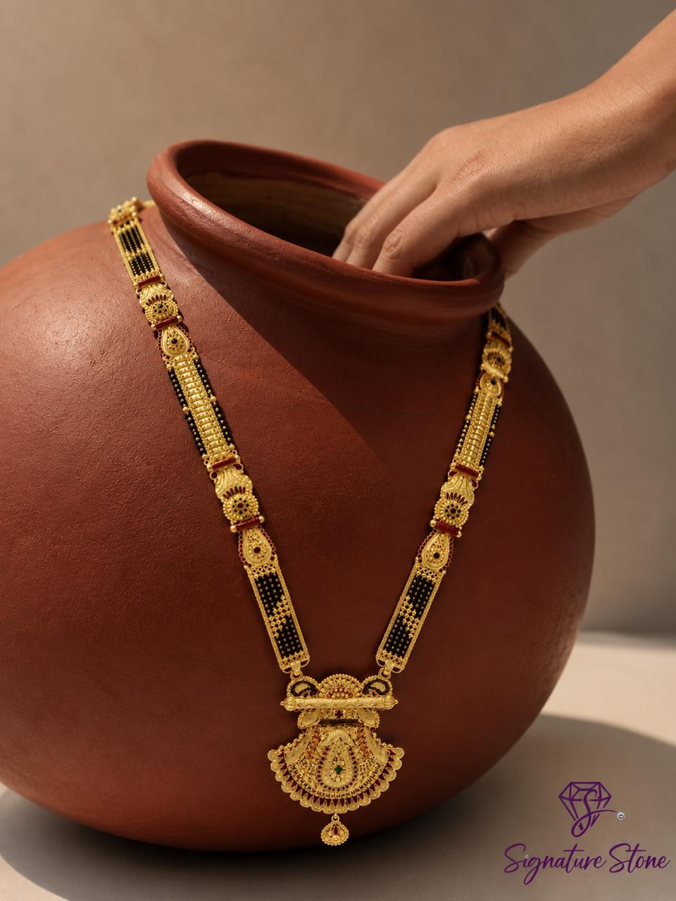 Maharani Collection heavy mangalsutra design 3 - SignatureStone