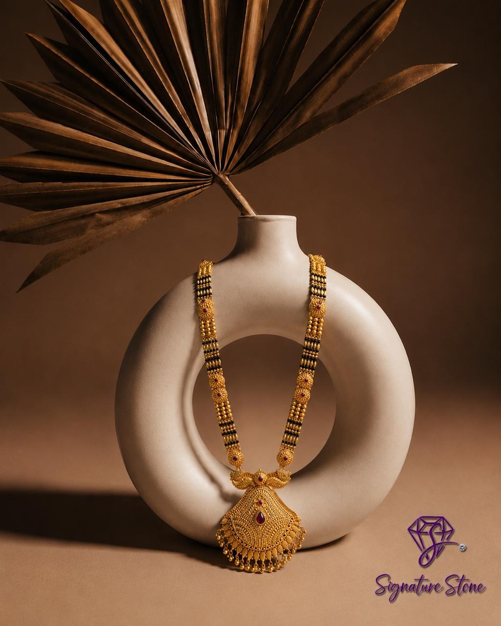 Maharani Collection heavy mangalsutra design 6 - SignatureStone