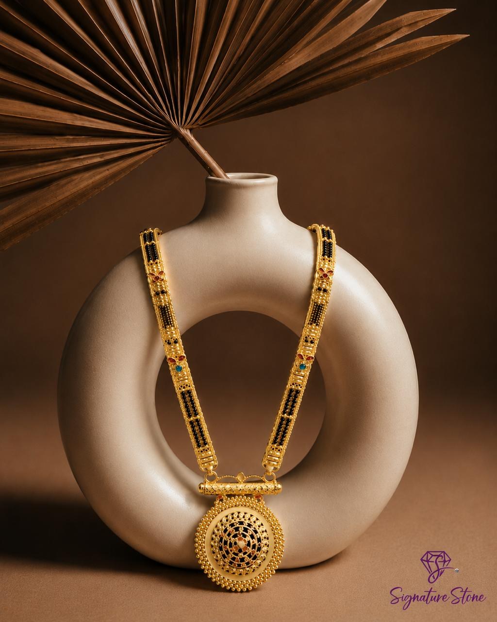 Maharani Collection heavy mangalsutra design 8 - SignatureStone