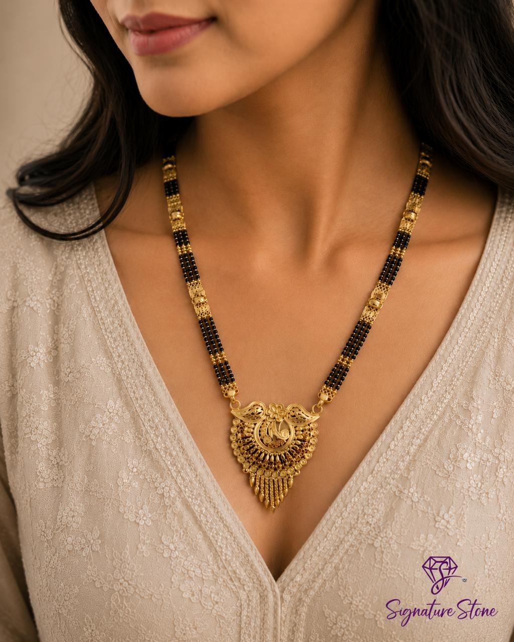 Maharani Collection heavy mangalsutra design 12 - SignatureStone
