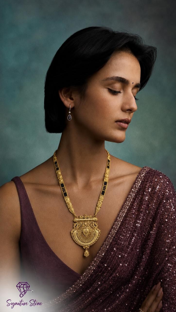 Maharani Collection heavy mangalsutra design 13 - SignatureStone