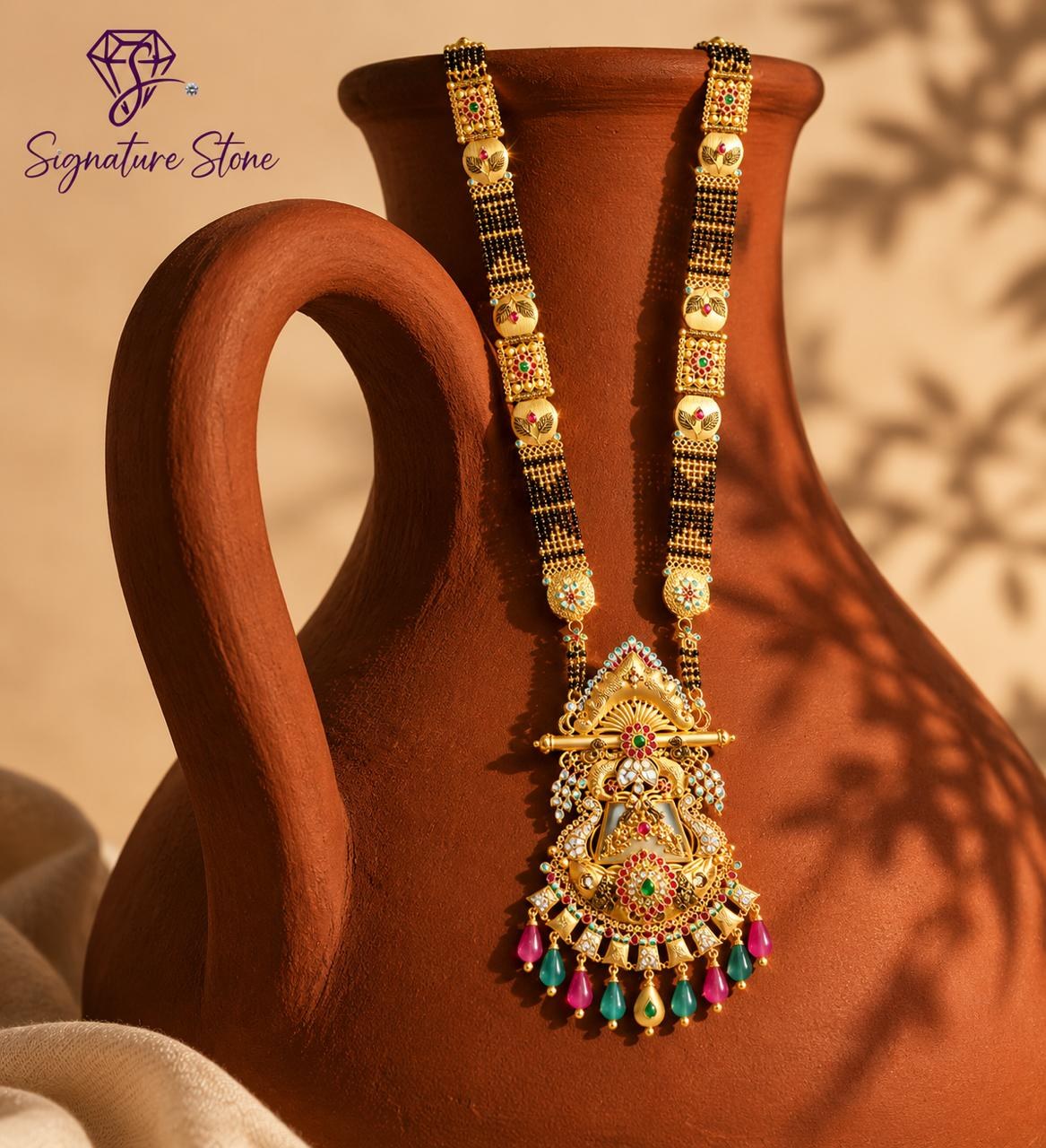Maharani Collection heavy mangalsutra design 14 - SignatureStone